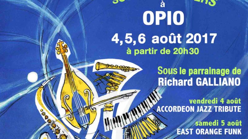 JazzUP sous les Oliviers 04-05-06 août 2017