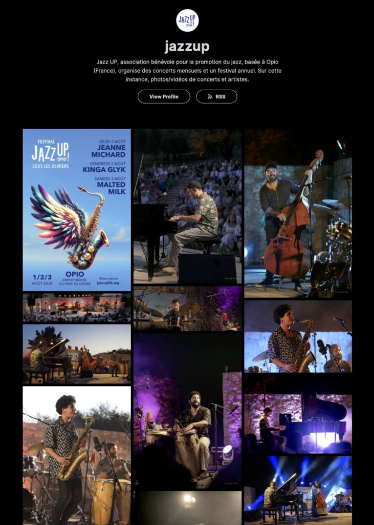 Le Portfolio de Jazz UP sur Pixelfed.fr